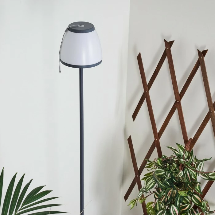 Hofstein Abuya Außenstehleuchte LED Anthrazit, 1-flammig – Bild 11