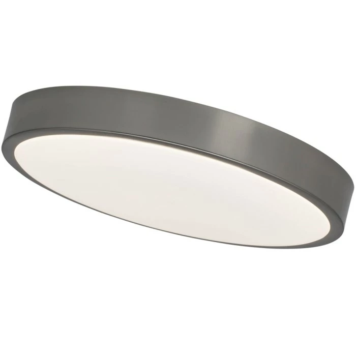 AEG Mikel Deckenleuchte LED Nickel-Matt, 1-flammig, Fernbedienung – Bild 3