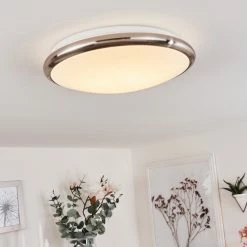 Hofstein Altdorf Deckenleuchte LED Wei&szlig;, 1-flammig