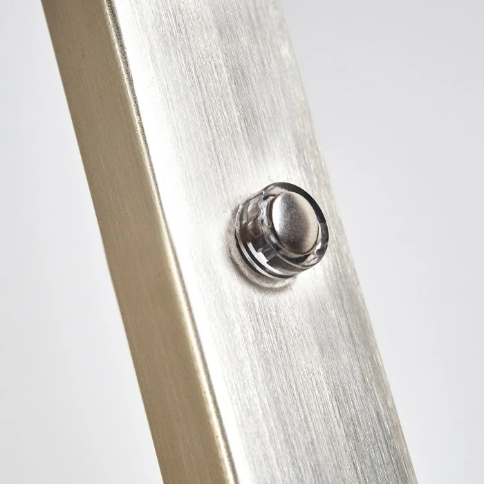 Hofstein Antares Bogenlampe LED Nickel-Matt, 1-flammig – Bild 19