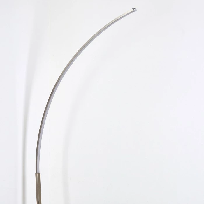 Hofstein Antares Bogenlampe LED Nickel-Matt, 1-flammig – Bild 24