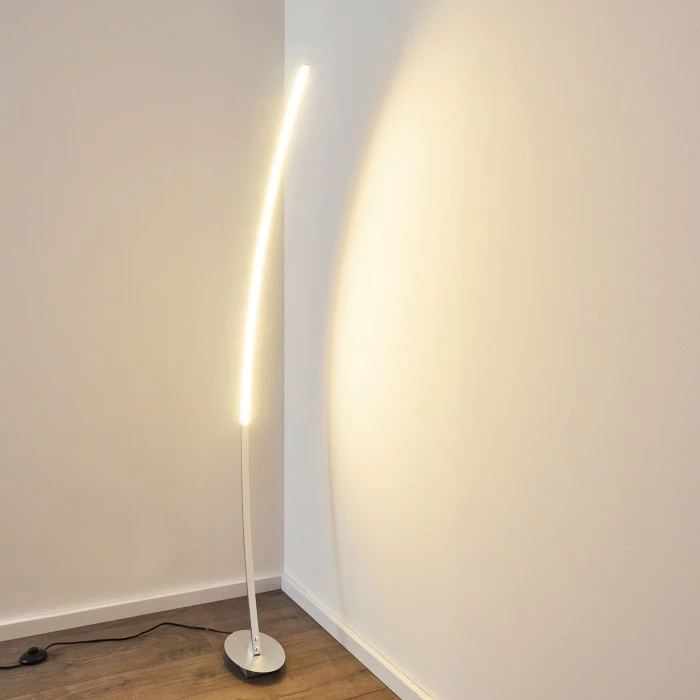 Hofstein Antares Bogenleuchte LED Chrom, 1-flammig – Bild 14