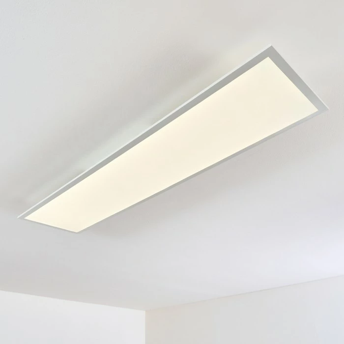 Hofstein Antria LED Panel Weiß, 1-flammig, Fernbedienung, Farbwechsler – Bild 12