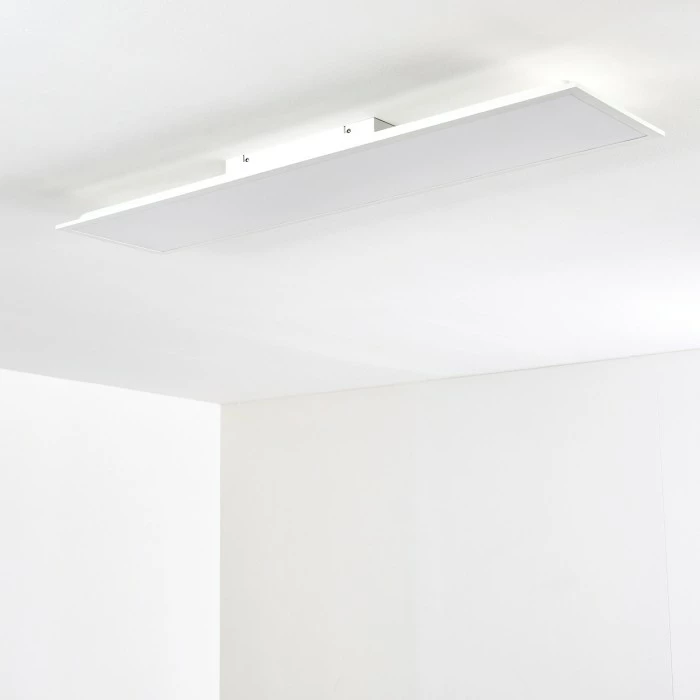 Hofstein Antria LED Panel Weiß, 1-flammig, Fernbedienung, Farbwechsler – Bild 14