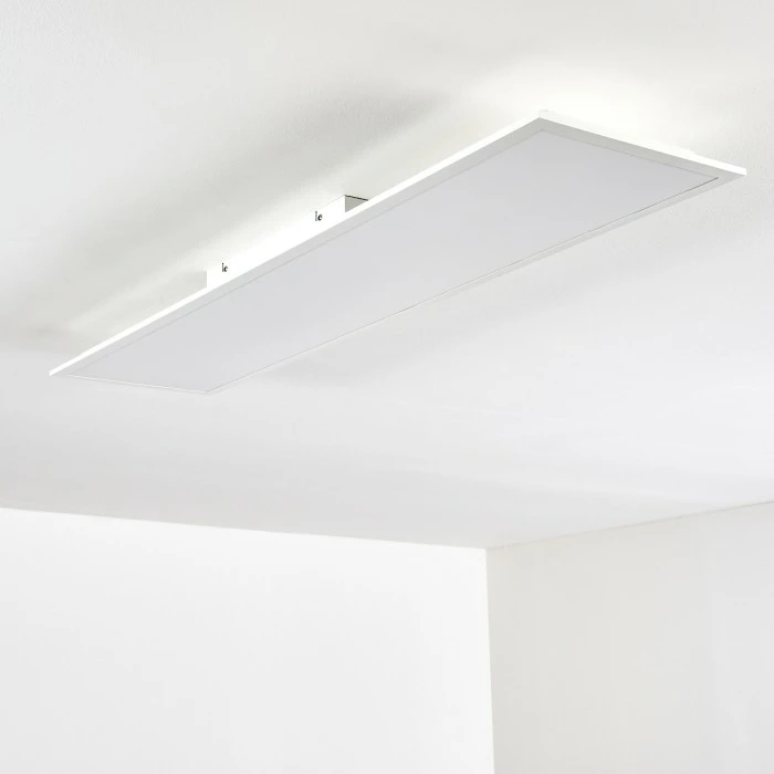Hofstein Antria LED Panel Weiß, 1-flammig, Fernbedienung, Farbwechsler – Bild 18