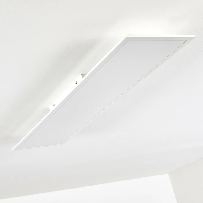 Hofstein Antria LED Panel Weiß, 1-flammig, Fernbedienung, Farbwechsler – Bild 23