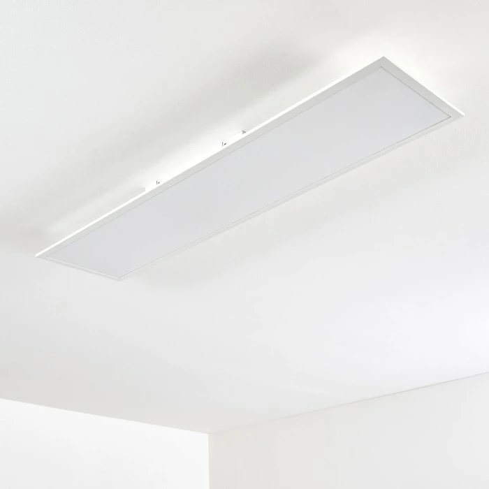 Hofstein Antria LED Panel Weiß, 1-flammig, Fernbedienung, Farbwechsler – Bild 6