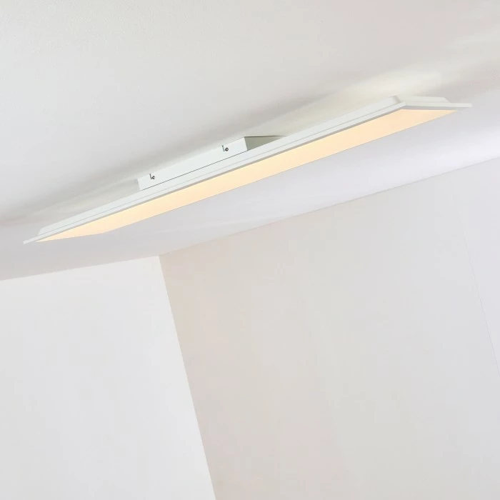 Hofstein Antria LED Panel Weiß, 1-flammig, Fernbedienung, Farbwechsler – Bild 10