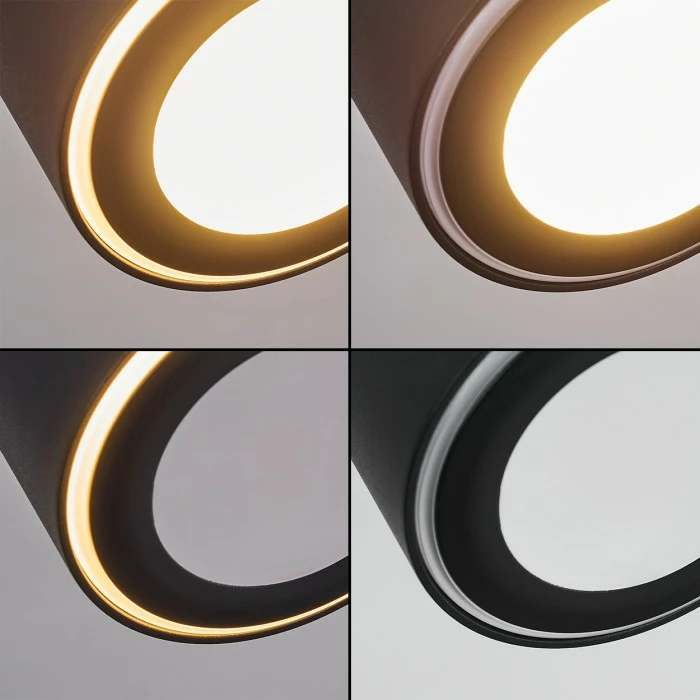 Hofstein Appleton Deckenleuchte LED Schwarz, 2-flammig – Bild 2