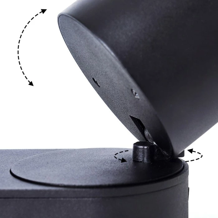 Hofstein Appleton Deckenleuchte LED Schwarz, 2-flammig – Bild 6