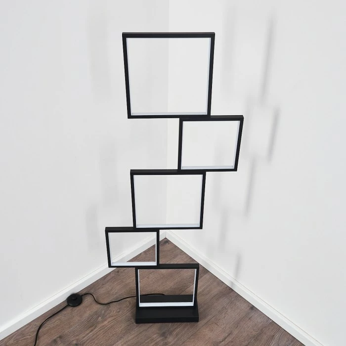 Hofstein Bacolod Stehleuchte LED Schwarz, 1-flammig – Bild 11