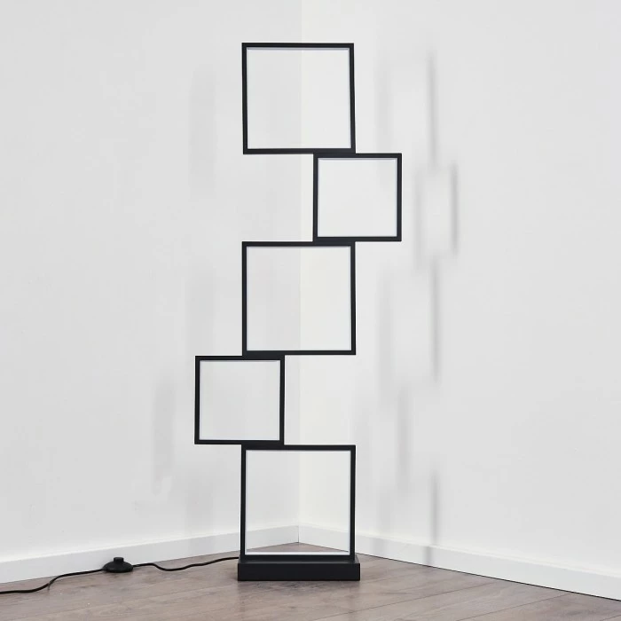 Hofstein Bacolod Stehleuchte LED Schwarz, 1-flammig – Bild 13