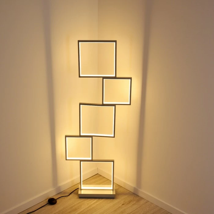 Hofstein Bacolod Stehleuchte LED Aluminium, 1-flammig – Bild 11