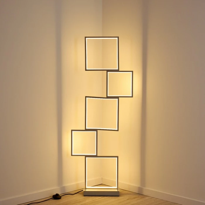 Hofstein Bacolod Stehleuchte LED Aluminium, 1-flammig – Bild 13