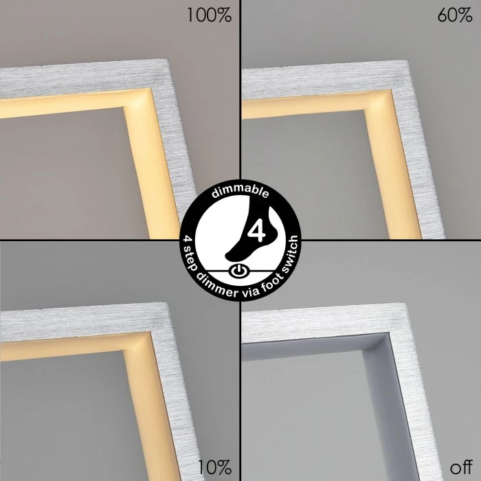 Hofstein Bacolod Stehleuchte LED Aluminium, 1-flammig – Bild 14