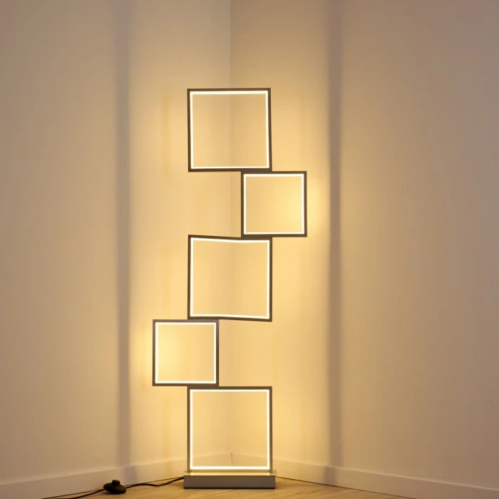 Hofstein Bacolod Stehleuchte LED Aluminium, 1-flammig – Bild 3