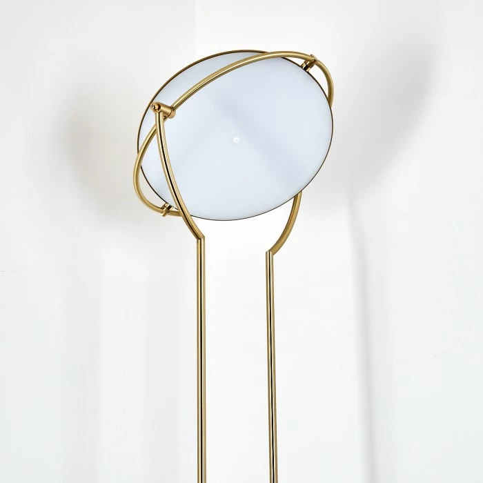 Hofstein Baise Deckenfluter LED Messing, 1-flammig – Bild 14