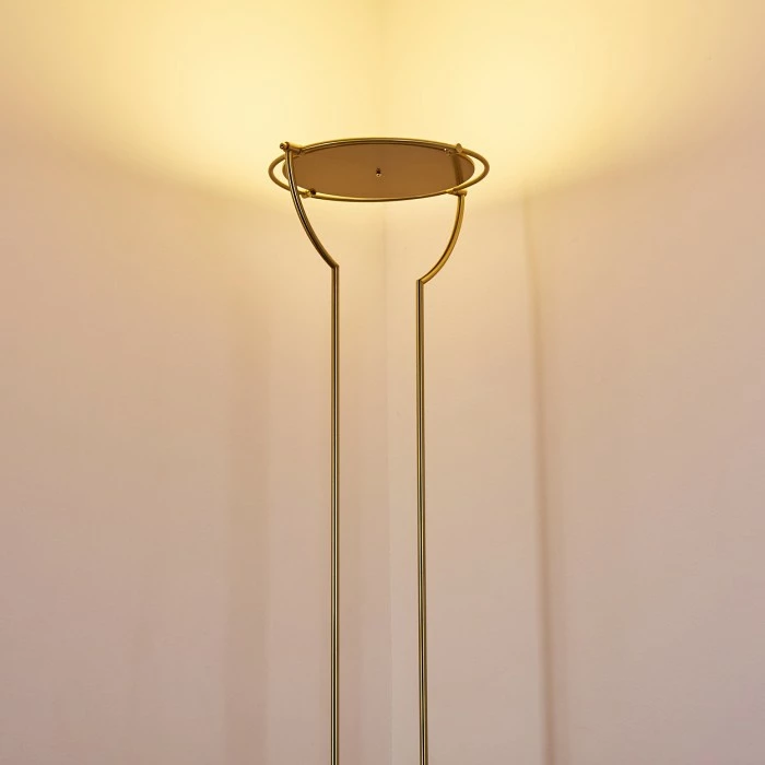 Hofstein Baise Deckenfluter LED Messing, 1-flammig – Bild 17