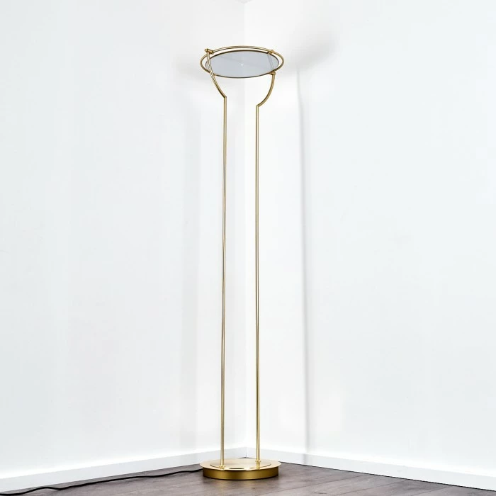 Hofstein Baise Deckenfluter LED Messing, 1-flammig – Bild 18