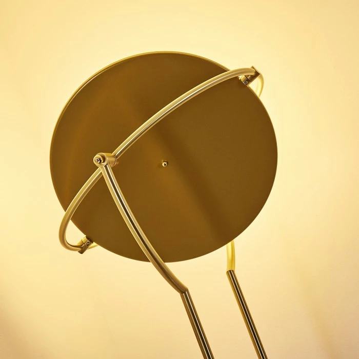 Hofstein Baise Deckenfluter LED Messing, 1-flammig – Bild 7