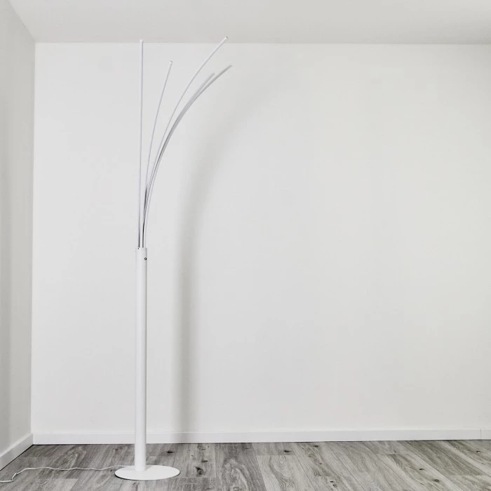 Hofstein Bakersfield Stehleuchte LED Weiß, 1-flammig – Bild 13