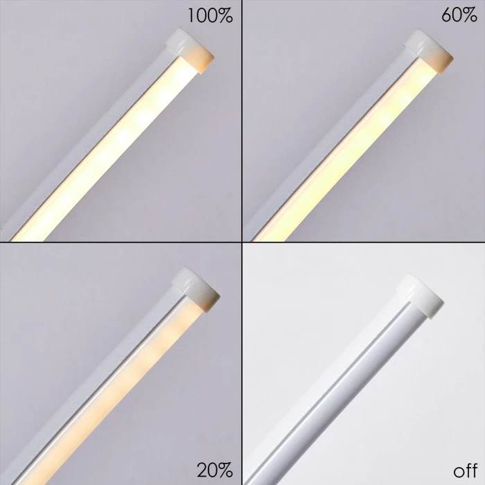 Hofstein Bakersfield Stehleuchte LED Weiß, 1-flammig – Bild 15