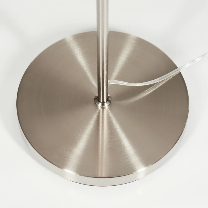 Hofstein Barruelo Stehleuchte LED Nickel-Matt, 2-flammig – Bild 6