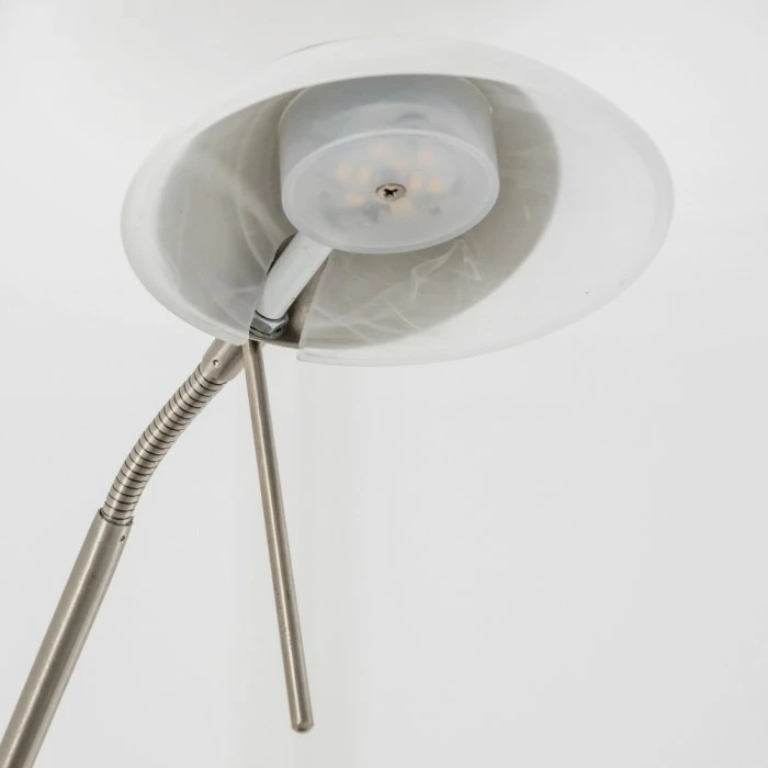 Hofstein Biot Deckenfluter LED Nickel-Matt, 2-flammig – Bild 14