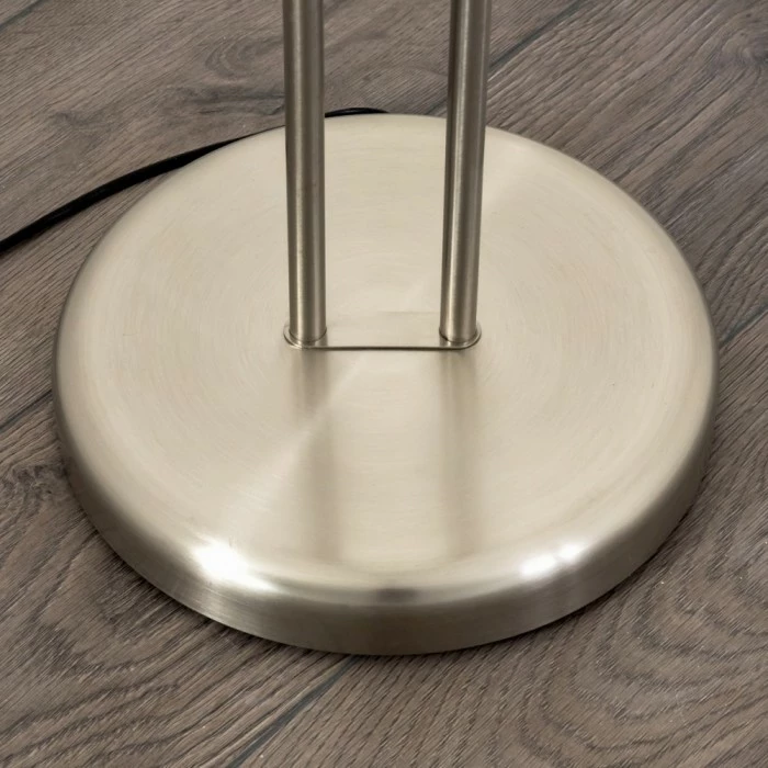 Hofstein Biot Deckenfluter LED Nickel-Matt, 2-flammig – Bild 17