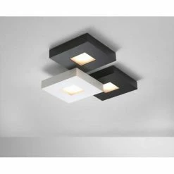 Bopp Leuchten Bopp CUBUS Deckenleuchte LED Schwarz, Weiß, 3-flammig