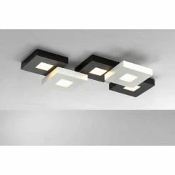 Bopp Leuchten Bopp CUBUS Deckenleuchte LED Schwarz, Weiß, 5-flammig