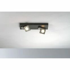 Bopp Leuchten Bopp Flash Deckenleuchte LED Schwarz, Anthrazit, 2-flammig