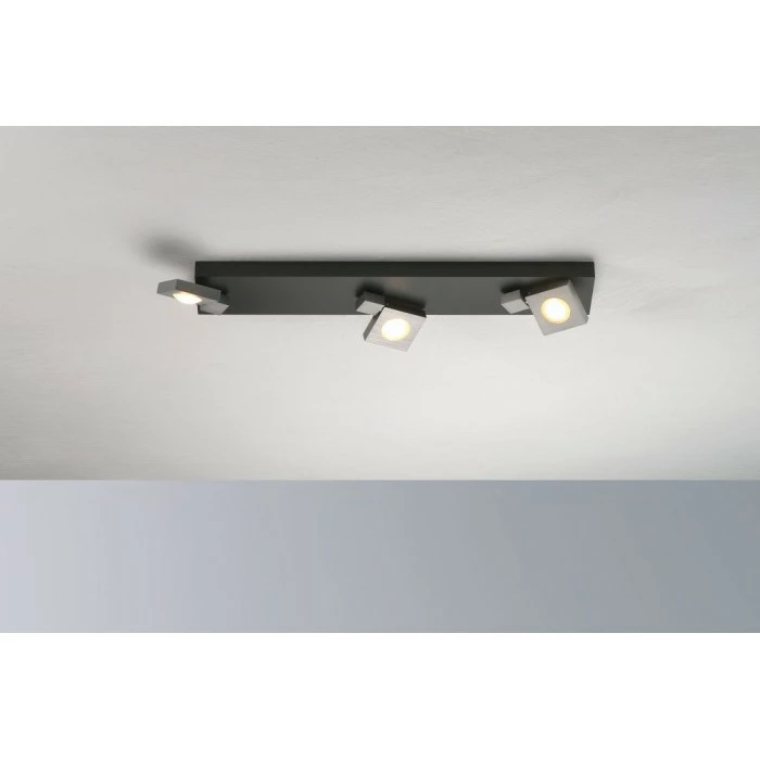 Bopp Leuchten Bopp Flash Deckenleuchte LED Schwarz, Anthrazit, 3-flammig