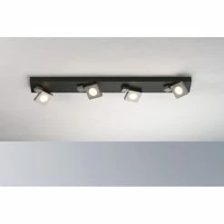 Bopp Leuchten Bopp Flash Deckenleuchte LED Schwarz, Anthrazit, 4-flammig