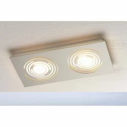 Bopp Leuchten Bopp GALAXY COMFORT Deckenleuchte LED Aluminium, 2-flammig