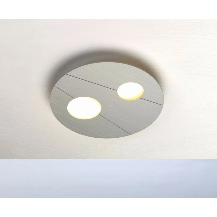 Bopp Leuchten Bopp GRAFICO Deckenleuchte LED Aluminium, 2-flammig