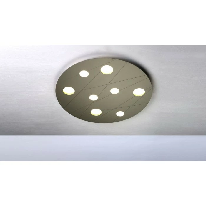 Bopp Leuchten Bopp GRAFICO Deckenleuchte LED Beige, 8-flammig