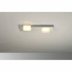 Bopp Leuchten Bopp Lamina Deckenleuchte LED Aluminium, 2-flammig