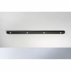 Bopp Leuchten CLOSE Deckenleuchte LED Schwarz, 4-flammig