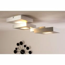 Bopp Leuchten CUBUS Deckenleuchte LED Aluminium, 4-flammig