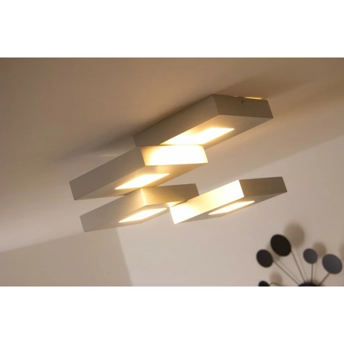 Bopp Leuchten CUBUS Deckenleuchte LED Aluminium, 4-flammig – Bild 19