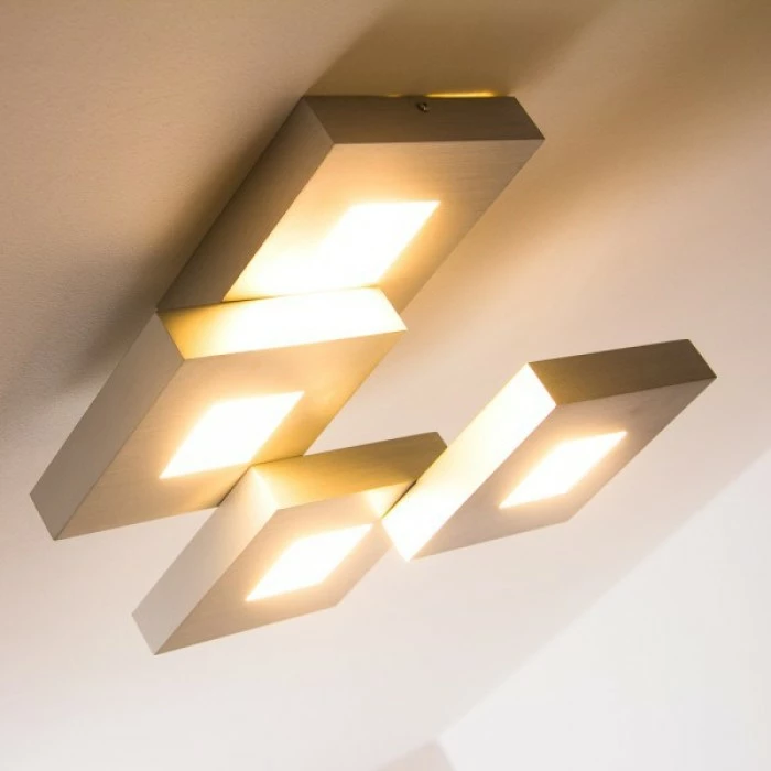 Bopp Leuchten CUBUS Deckenleuchte LED Aluminium, 4-flammig – Bild 9