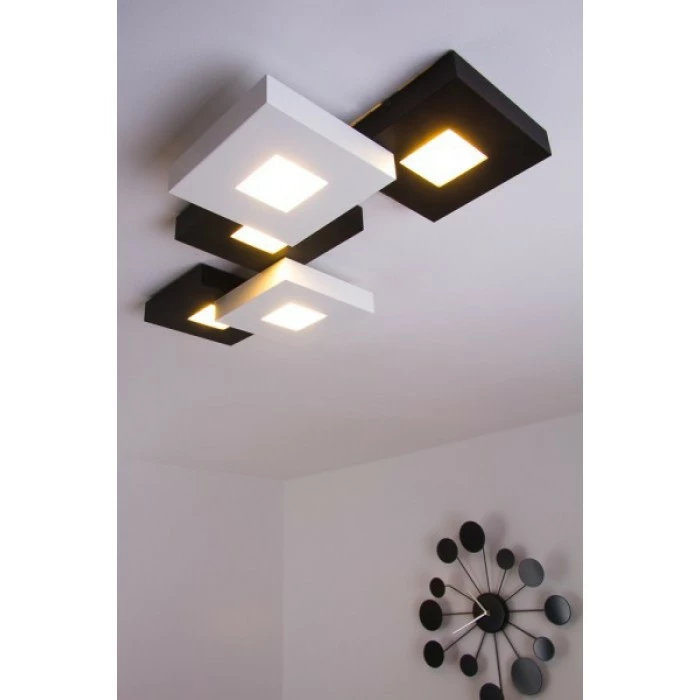 Bopp Leuchten CUBUS Deckenleuchte LED Schwarz, Weiß, 5-flammig – Bild 11