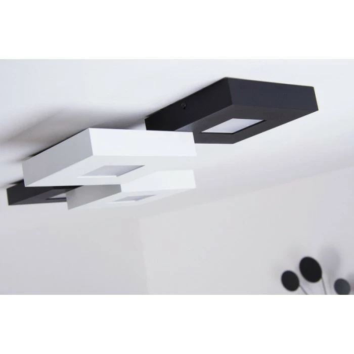 Bopp Leuchten CUBUS Deckenleuchte LED Schwarz, Weiß, 5-flammig – Bild 4