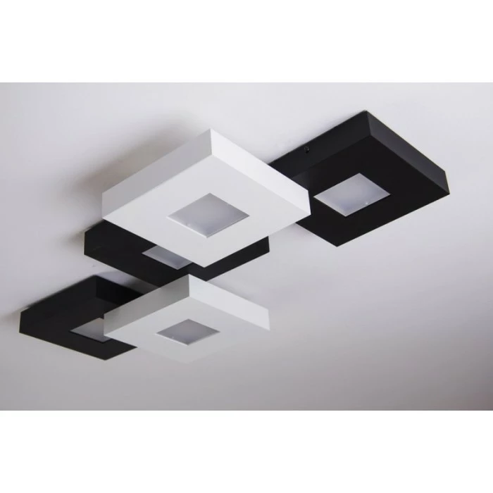 Bopp Leuchten CUBUS Deckenleuchte LED Schwarz, Weiß, 5-flammig – Bild 5