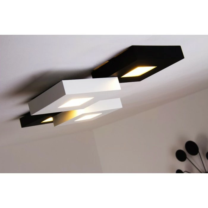 Bopp Leuchten CUBUS Deckenleuchte LED Schwarz, Weiß, 5-flammig – Bild 6