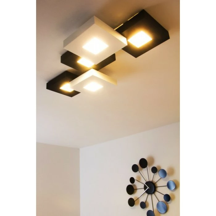 Bopp Leuchten CUBUS Deckenleuchte LED Schwarz, Weiß, 5-flammig – Bild 7