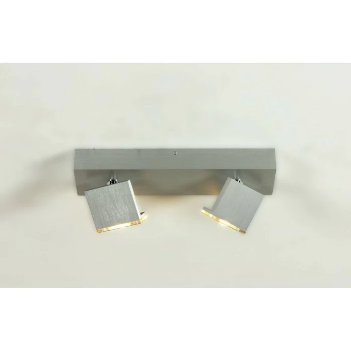 Bopp Leuchten Elle LED Deckenspot Aluminium, 2-flammig