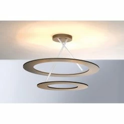 Bopp Leuchten STELLA Deckenleuchte LED Braun, Weiß, 9-flammig