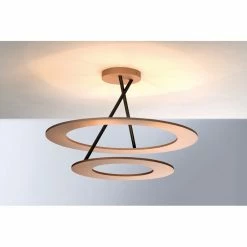 Bopp Leuchten STELLA Deckenleuchte LED Kupferfarben, Rosa, 9-flammig